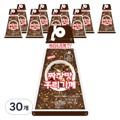 이엔푸드 짜장맛 후리가께, 50g, 30개