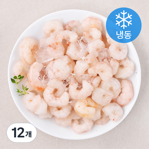 홍새우살 (냉동), 200g(대), 12개