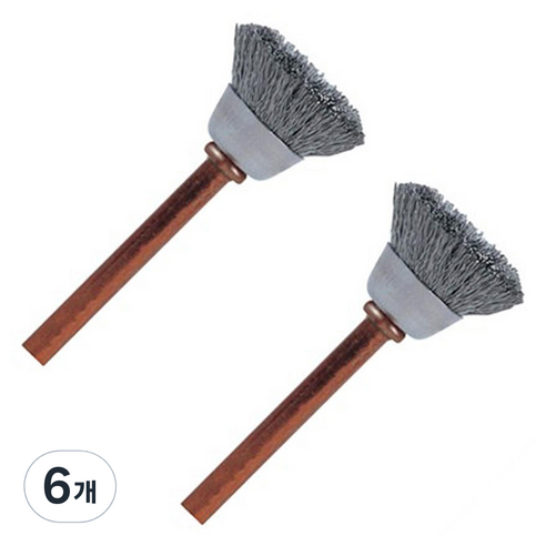 드레멜 스테인리스 철 브러시 12.7mm 531-02 C5242072, 6개