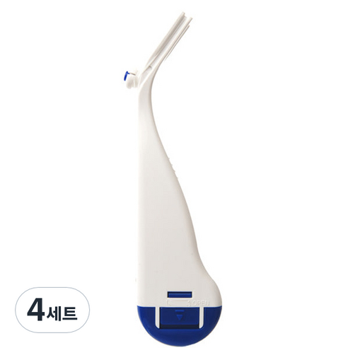 위덴 플로스이지 치실 블루 중간실 M + 케이스 WD861-C, 4세트