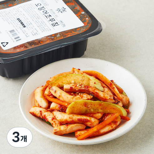 강남밥상 오징어초무침, 200g, 3개
