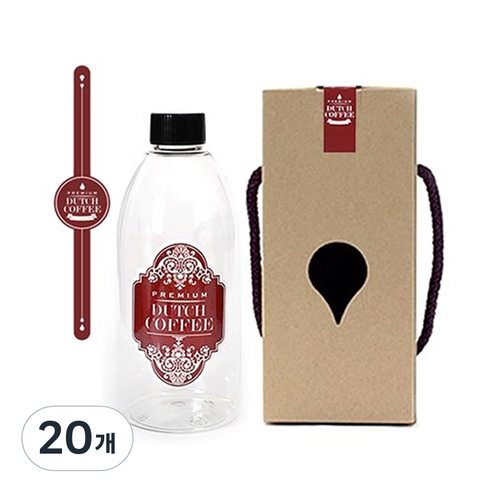 DP500 페트병 패키지 SET 옵션 10, 500ml, 20개