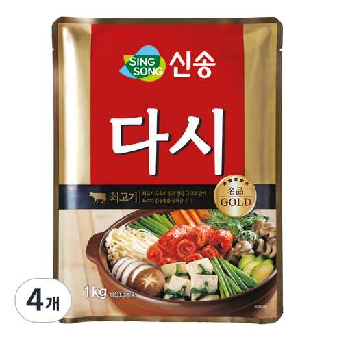 신송 다시, 1kg, 4개