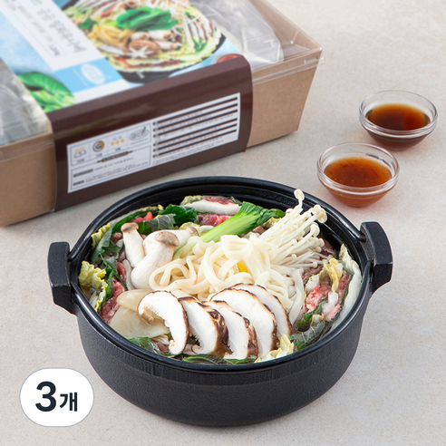 곰곰 밀푀유나베 밀키트, 1.205kg, 3개