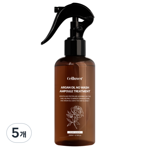셀러버 앰플 노워시 트리트먼트, 5개, 200ml