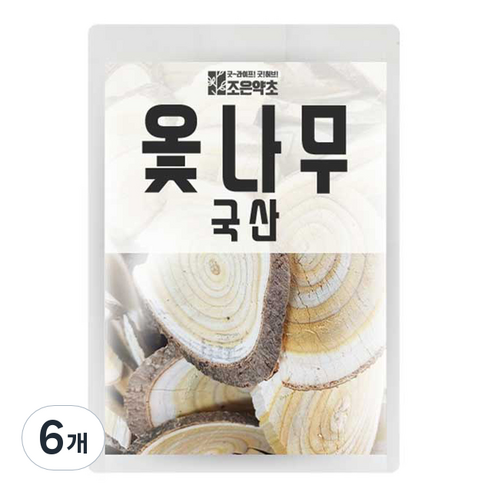 조은약초 옻나무, 500g, 6개