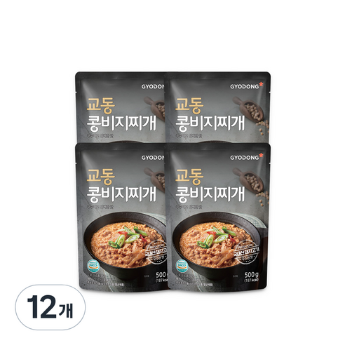 교동 콩비지찌개, 500g, 12개