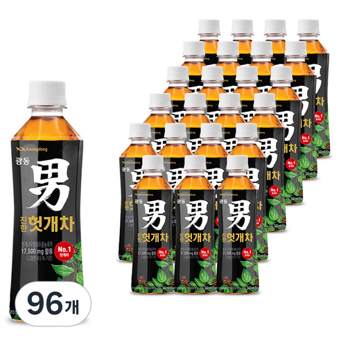 광동진한헛개차, 340ml, 96개
