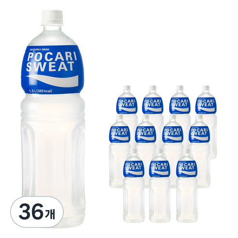 포카리스웨트 동아오츠카, 1.5L, 36개