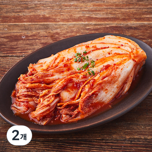모산김치 갓담근 보쌈김치, 1kg, 2개