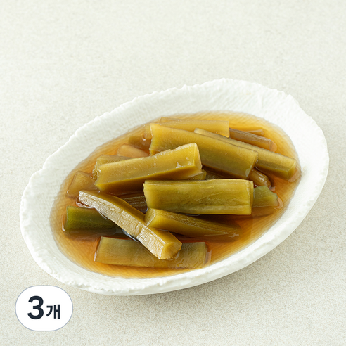 명심정 맛궁채, 120g, 3개