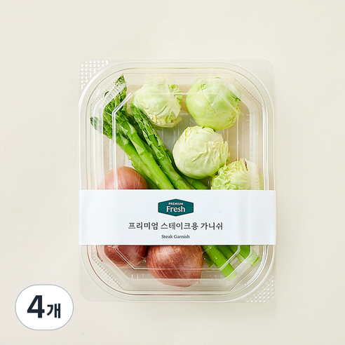 프리미엄 스테이크용 가니쉬, 200g, 4개