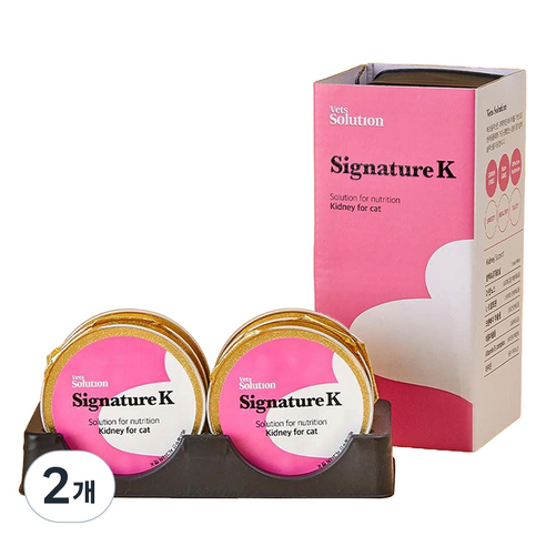 베츠솔루션 고양이 시그니쳐캔 K 6p, 신장, 180g, 2개