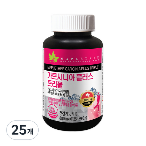 메이플트리 가르시니아 다이어트 플러스 트리플, 25개, 89.6g
