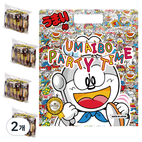 우마이봉 파티타임 초코맛, 360g, 2개