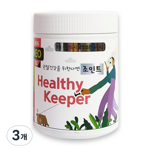 네오 강아지 헬시키퍼 영양제, 뼈/관절강화, 3개