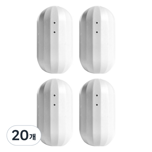 코끼리리빙 자동 변기 세정제 화이트, 230g, 20개