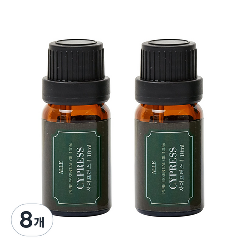 알레 비건 아로마 에센셜 오일 사이프러스, 10ml, 8개