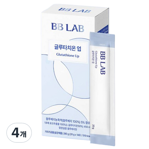 뉴트리원 비비랩 글루타치온 업 14p, 4개, 14포