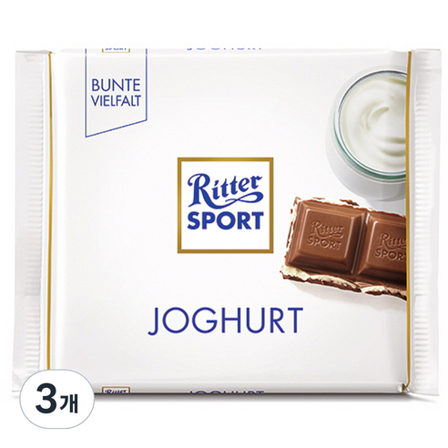 리터스포트 요거트 초콜릿, 100g, 3개