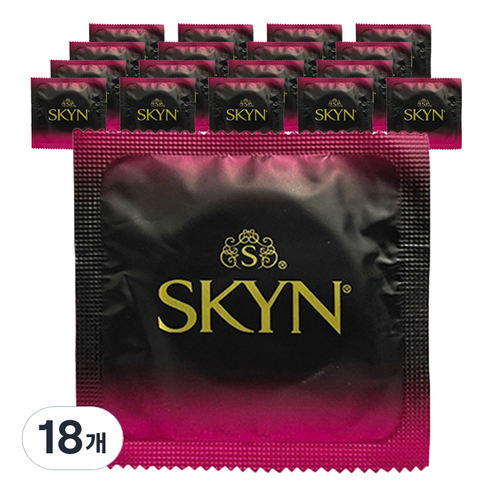 SKYN 칵테일클럽 일반형 콘돔, 18개, 3개입