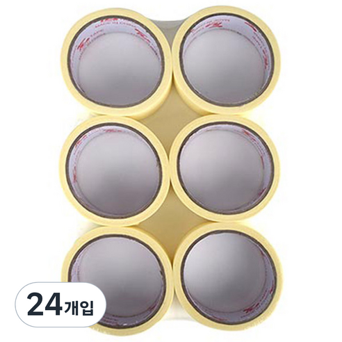 블루마토 종이테이프 24mm x 15m, 24개입