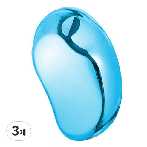 맥라이프 풋파일 발뒷꿈치 굳은살 발각질 제거기 블루, 1개입, 3개