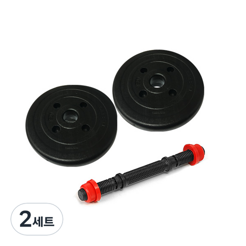 반석스포츠 K바벨세트, 6kg, 2세트