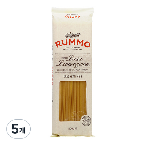 루모 스파게티, 500g, 5개