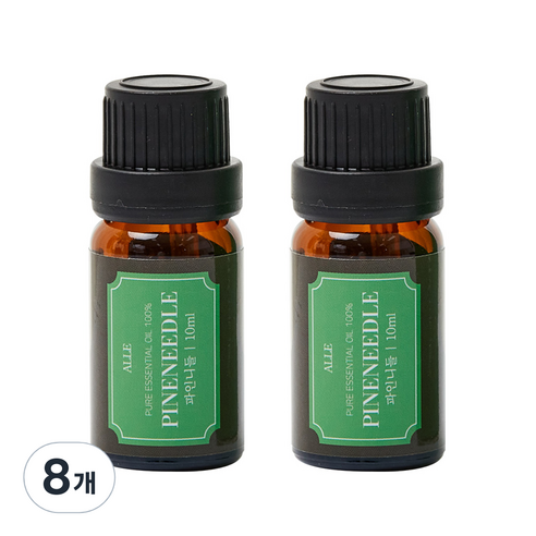 알레 비건 아로마 에센셜 오일 파인니들, 10ml, 8개