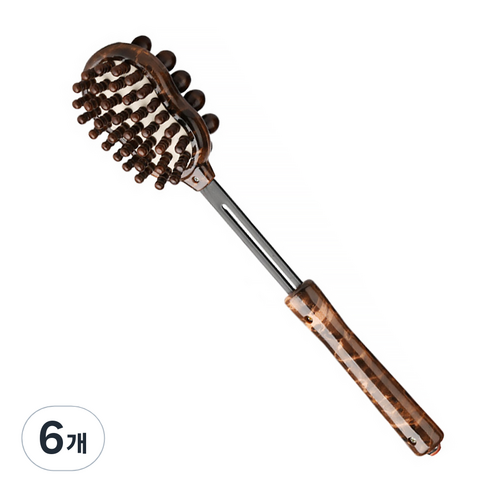 알럽홈 프리미엄 듀얼 마사지 봉 38cm, 6개, 브라운 - 최저가 알림ㆍ특가 할인ㆍ가격비교 - 역대가