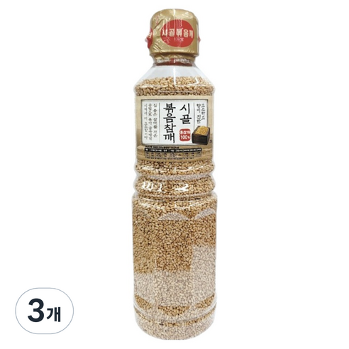 시골 볶음참깨, 230g, 3개