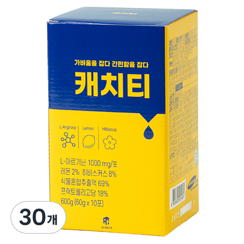 캐치티 600g, 30개, 60g