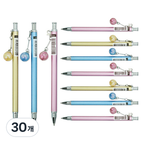 미소로 1200 블링블링 방울샤프 2093 9 x 150 mm 랜덤 발송, 0.5mm, 30개