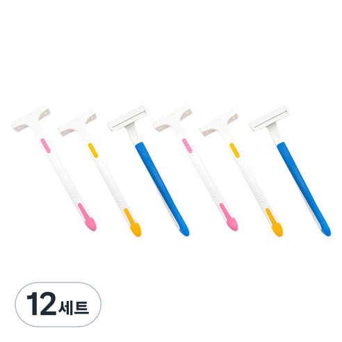 카이 바디면도기, 3개입, 12세트