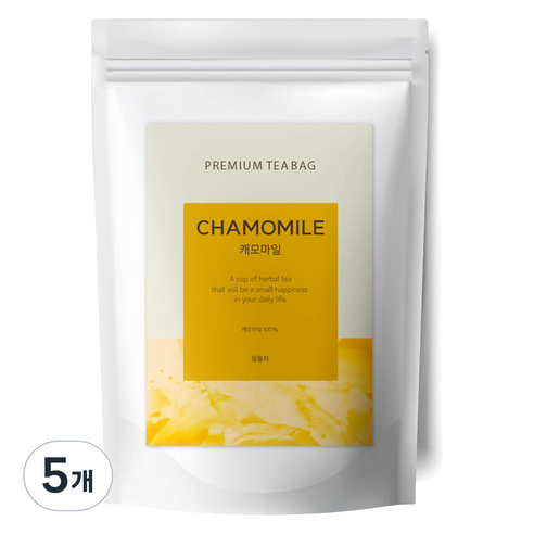 유리아 캐모마일차 삼각티백, 1.2g, 30개입, 5개