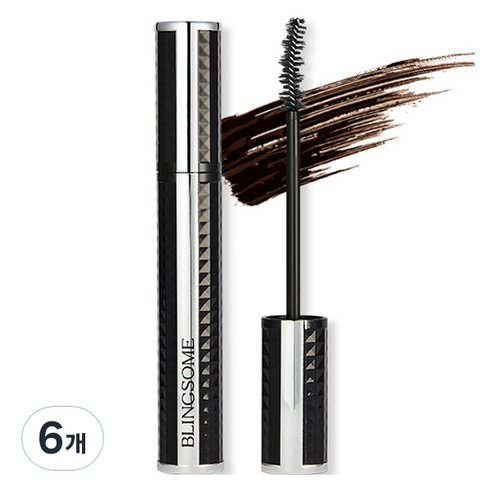 블링썸 디얼 래쉬 울트라 볼륨 마스카라 9ml, 블랙브라운, 6개