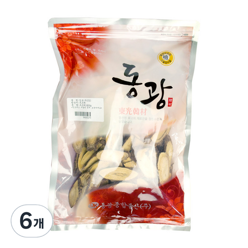 동광 보통 감초 우즈벡 2호, 600g, 6개