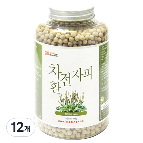 갑당약초 차전자피환, 400g, 12개