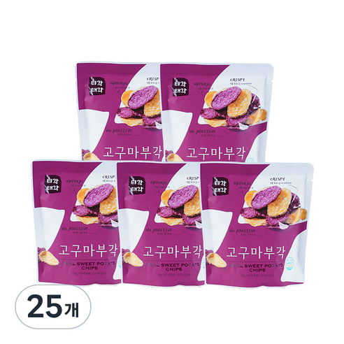티각태각 고구마부각, 30g, 25개