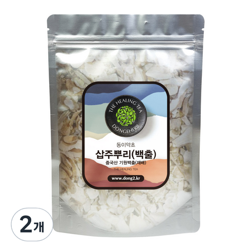 동이약초 삽주뿌리 백출, 250g, 2개