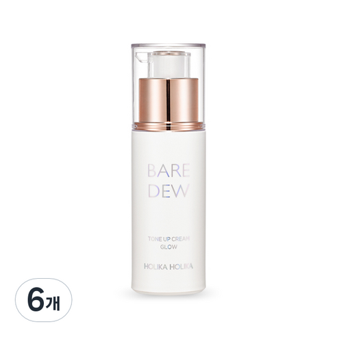 홀리카홀리카 베어 듀 톤업 크림, 글로우, 6개, 40ml