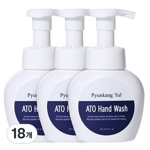 편강율 아토 핸드워시, 250ml, 18개