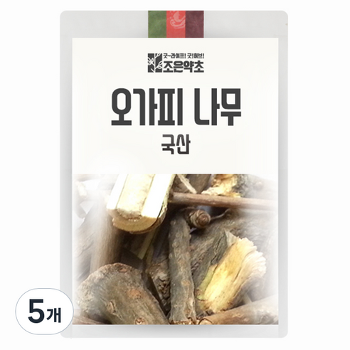 조은약초 오가피나무, 600g, 5개