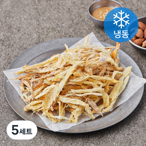 우물우물 구운 먹태채 30g + 소스 15g 세트 (냉동), 5세트