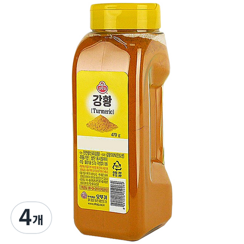 오뚜기 강황, 470g, 4개