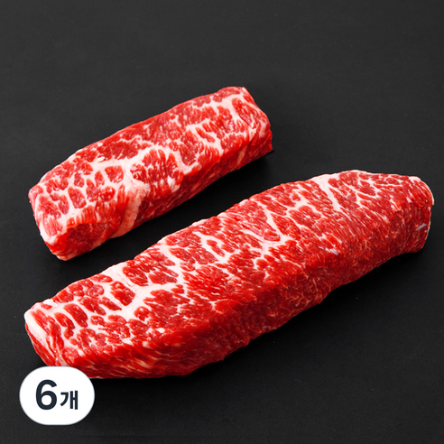 푸드랩플러스 미국산 프라임 살치살 스테이크 (냉장), 300g, 6개