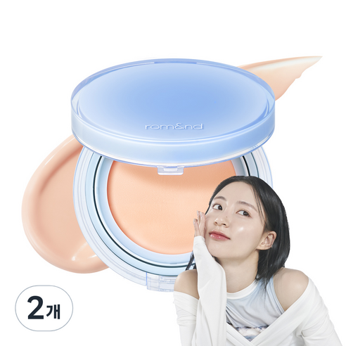 롬앤 베어 워터 쿠션 20g, 02 퓨어21, 2개