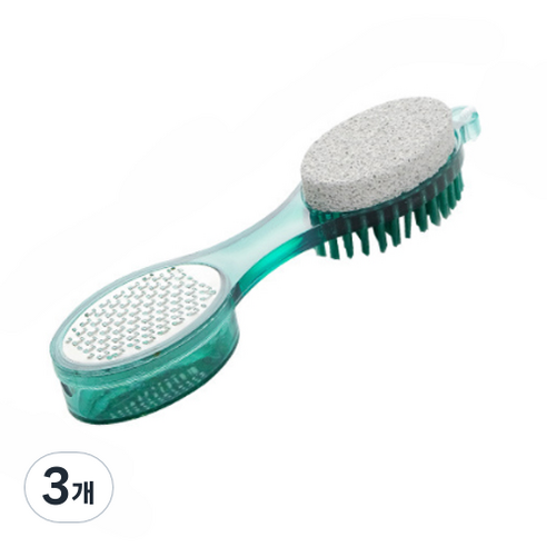 홈리미엄 3in1 발뒤꿈치 각질제거 스크리퍼, 3개, 1개입