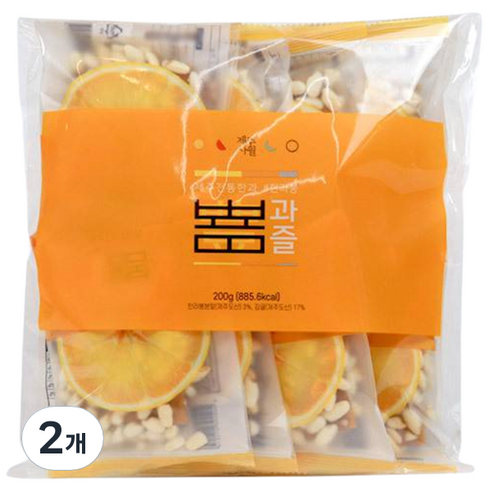 제주커머스 봄봄 한라봉 과즐 8p, 200g, 2개